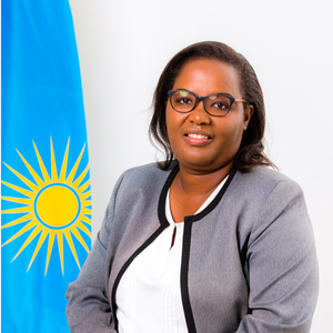 Dr. Gerardine Mukeshimana (Minister of Agriculture and Animal Resources, RWANDA)